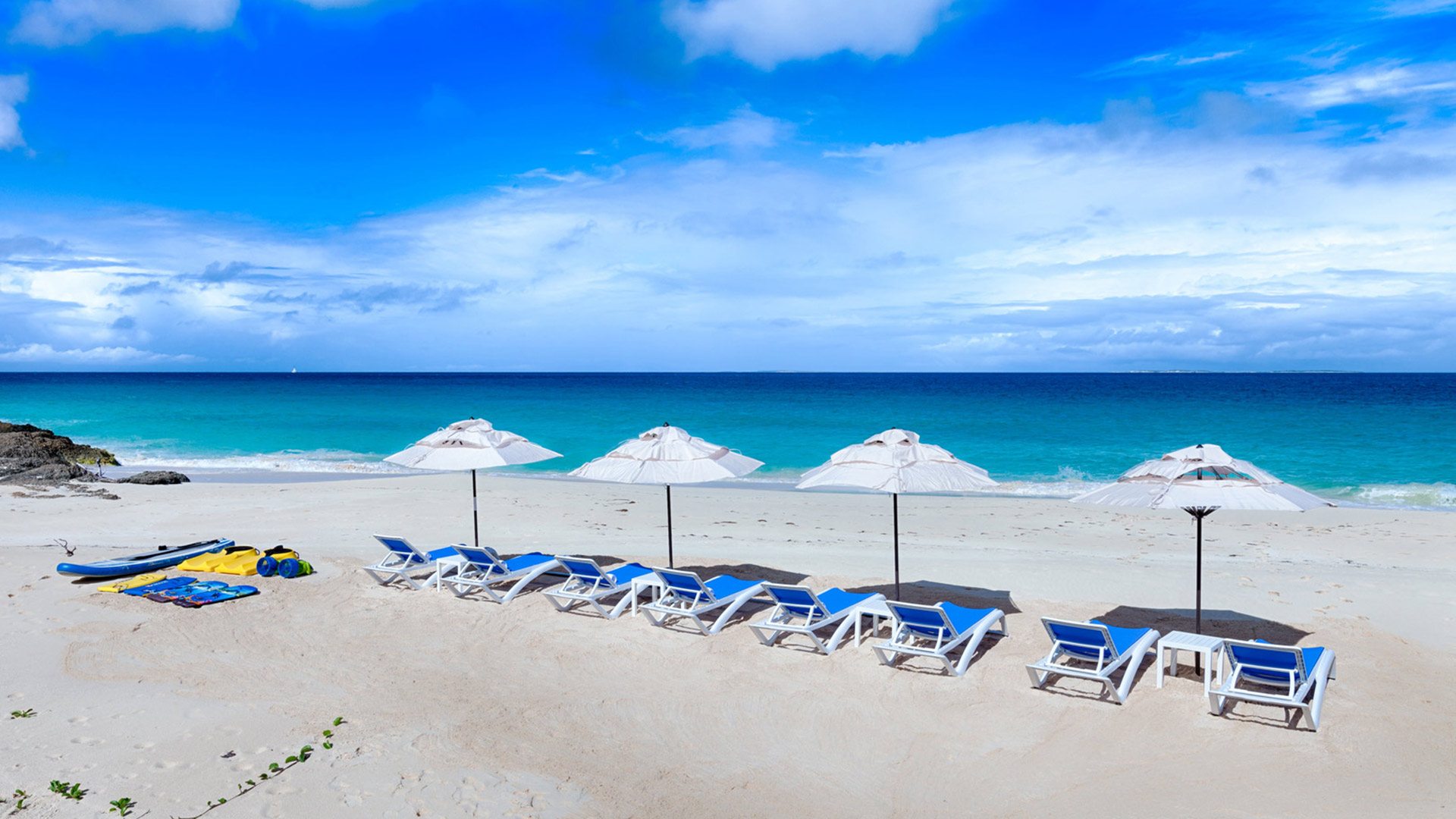 Watersports abound at the exclusive Anguilla retreat of Nevaeh Villa